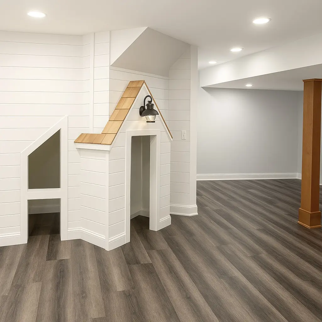 Custom home exterior